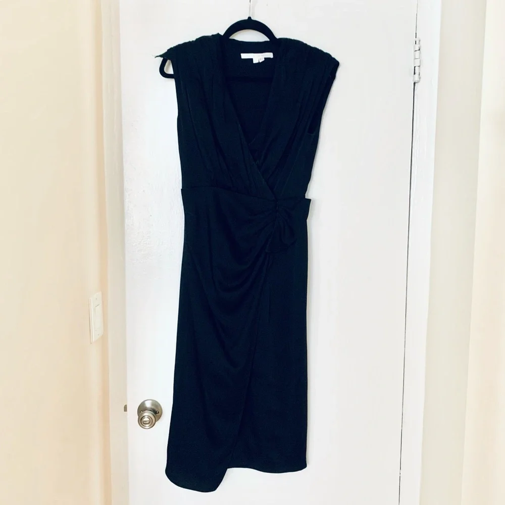 Veronica Beard Black Clarissa Dress - Picture 6 of 7